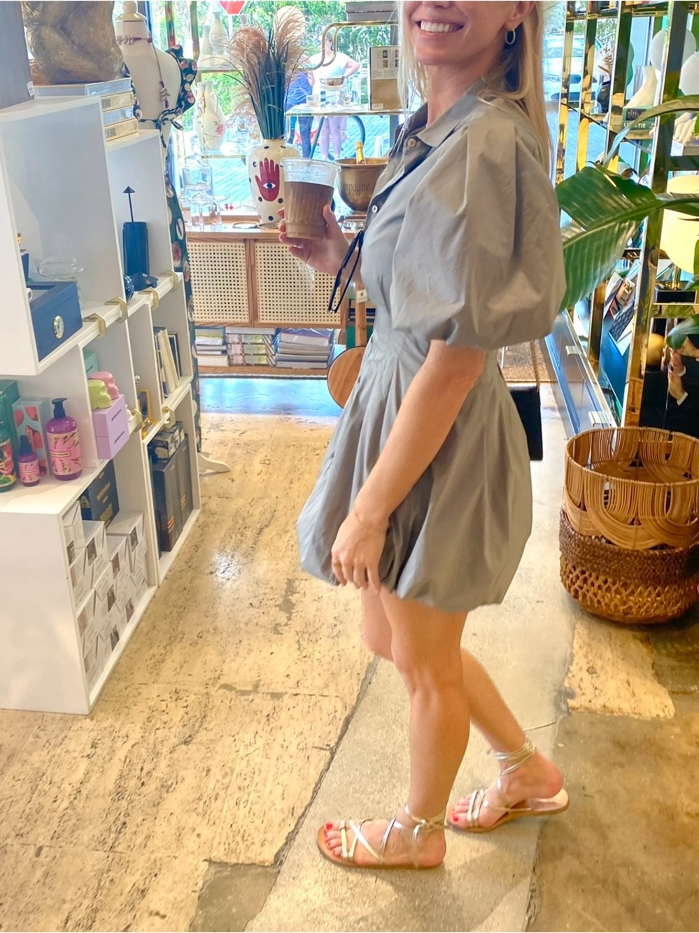 Jonathan Simkhai Cleo Bubble Dress